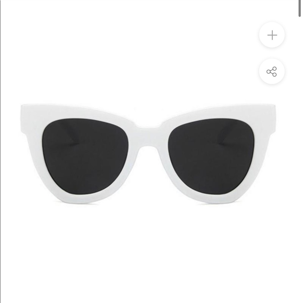 Shady Lady Hayley Sunnies in White